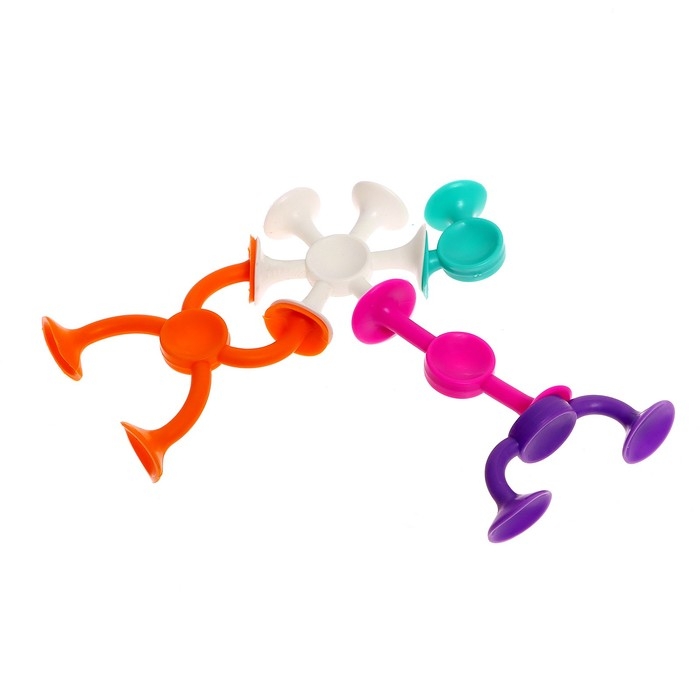 Конструктор &laquo;Забавные присоски&raquo;, 56 деталей