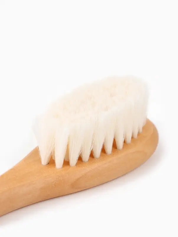 Набор деревянных расчесок детских с натуральной щетиной, 3 шт в коробке, M&B