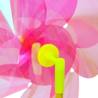 Набор штекеров "Космическая ромашка" 3шт, 23х23см/38см Набор штекеров "Космическая ромашка" 3шт, 23х23см/38см