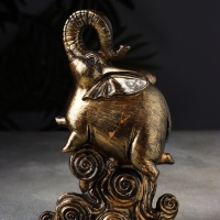 Фигура "Слон на волне" 19х13х6 см