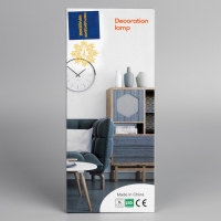 Неоновая вывеска &laquo;Молния&raquo; 13 &times; 33.5 см, батарейки ААх3 (не в комплекте), USB, свечение розовое