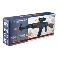 Автомат "АК-47", стреляем мягкими пулями с гильзами