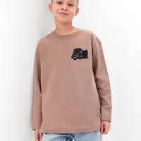 Термоаппликация &laquo;Грузовик&raquo;, 4.9&times;7 см, серая