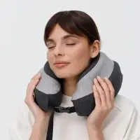 Дорожная подушка Piligrim, серая