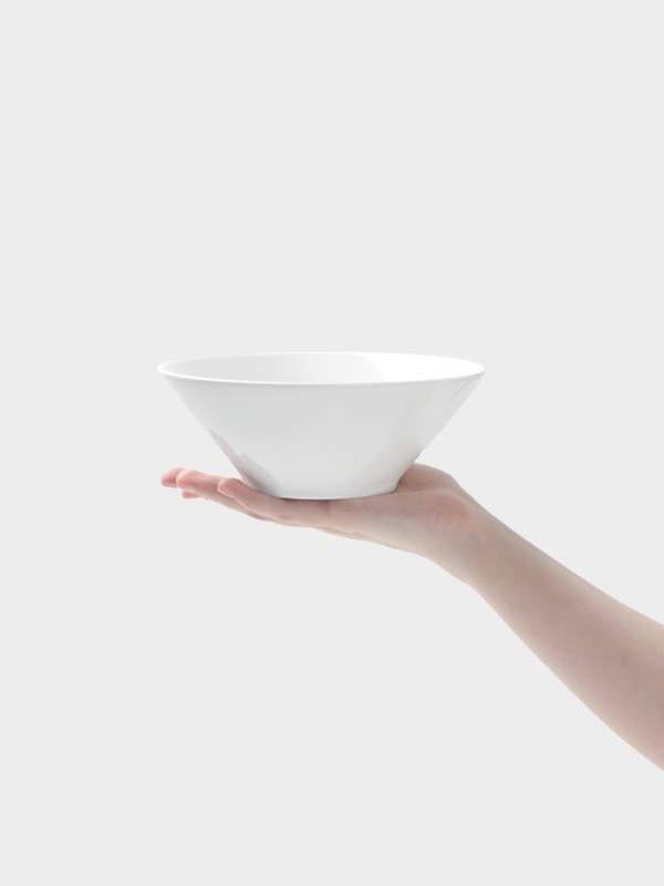 Салатник Hanna Kn&ouml;vell, d=17.8 см, конический, фарфор, белый