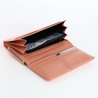 Кошелёк женский на магнитах, цвет розовый Кошелёк женский на магнитах, цвет розовый