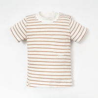 Футболка Крошка, Я BASIC LINE, рост 74-80 см, полоска бежевая Футболка Крошка, Я BASIC LINE, рост 74-80 см, полоска бежевая
