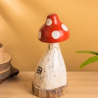 Сувенир &laquo;Домик гриб&raquo;, 13&times;12&times;29 см, дерево