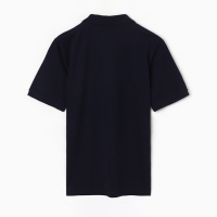 Футболка мужская поло, цвет тёмно-синий, размер 54