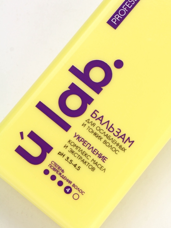 Профессиональный укрепляющий бальзам для ломких волос с комплексом масел и экстрактов, 250 мл ULAB