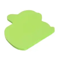 Блок с липким краем, &laquo;Фигурки&raquo;, флуоресцентный, 30 листов, МИКС