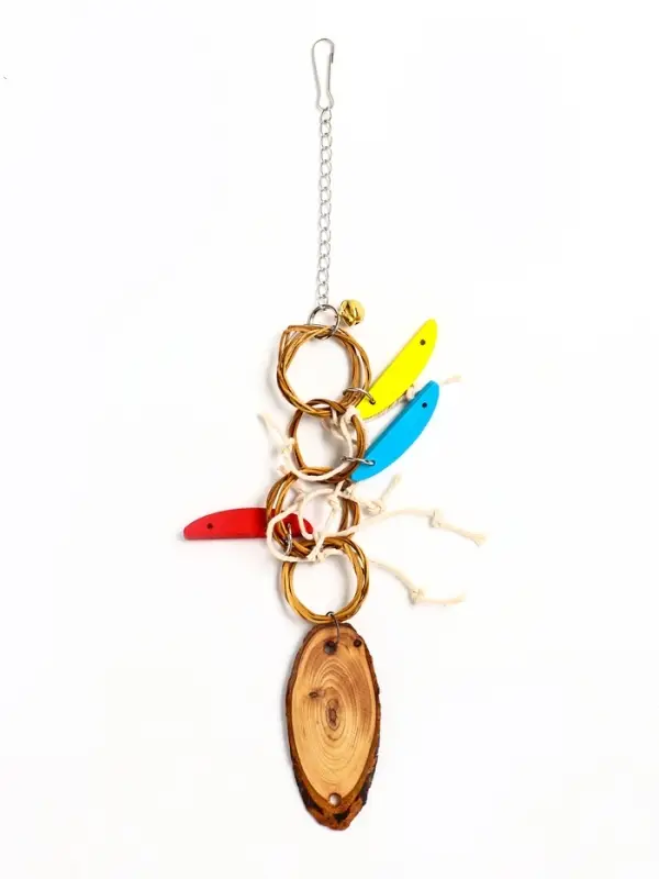 Игрушка для птиц "Фантазия" микс цветов