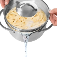 Кастрюля 3,5 л с крышкой Solid-20С для индукционной плиты