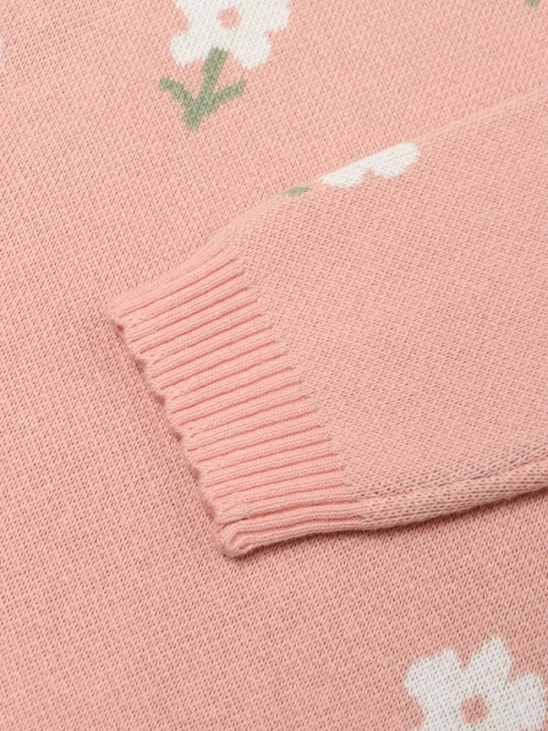 Джемпер детский KAFTAN Flowers р.30 (98-104 см)