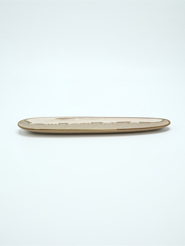 Блюдо керамическое Dolce Ceramo. &laquo;Песчаный берег&raquo;, 34 х 8 см