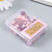 Сургуч в гранулах в коробочке "Восьмигранник" розовый вечер 30 гр 2,4х5,5х7 см Сургуч в гранулах в коробочке "Восьмигранник" розовый вечер 30 гр 2,4х5,5х7 см