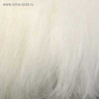 Помпон искусственный мех "Белый" d=13 см