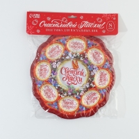 Пасхальная подставка на 8 яиц и кулич &laquo;Верба&raquo; на пасху, 24 х 25 см.