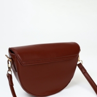 Сумка женская мессенджер на молнии, цвет красно-коричневый Сумка женская мессенджер на молнии, цвет красно-коричневый