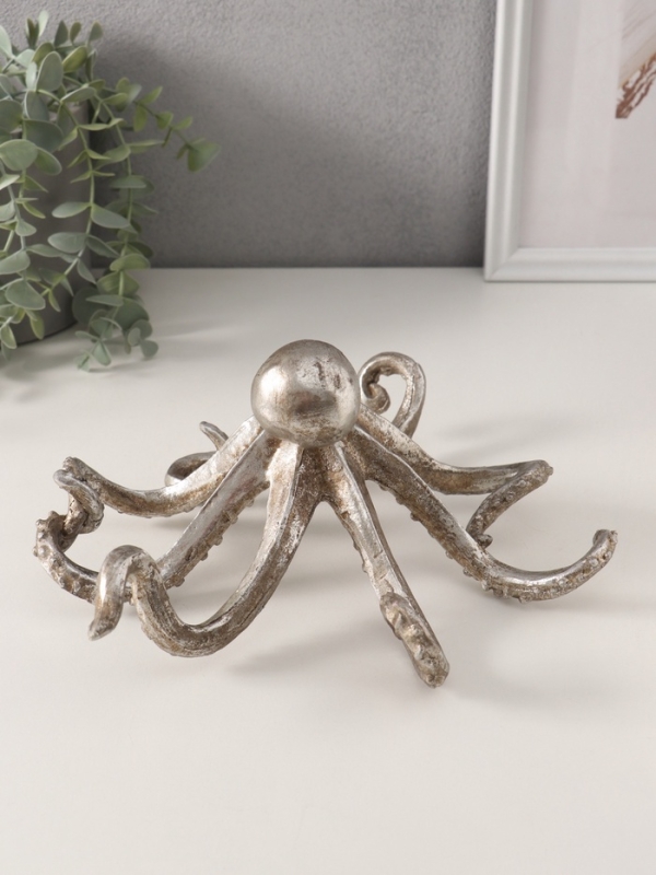 Сувенир полистоун "Осьминог" 20,5х11,5х22,5 см