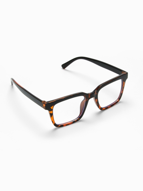 Очки имиджевые женские, для компьютера, ширина 13.8 см, дужка 13.8 см, линза 6.3 х 4.6 см