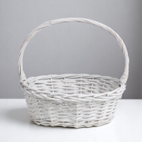 Набор корзин овальные 3 шт, L: 40х32 см, Н14 см, Н с ручкой 37 см.M: 34х26х12Hх33HHS: 29х21х11Hх28 Набор корзин овальные 3 шт, L: 40х32 см, Н14 см, Н с ручкой 37 см.M: 34х26х12Hх33HHS: 29х21х11Hх28