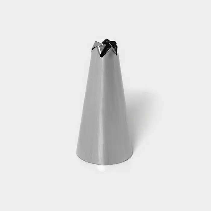 Насадка кондитерская &laquo;Закрытая роза&raquo;, d=2,2 см, выход 1 см, нержавеющая сталь