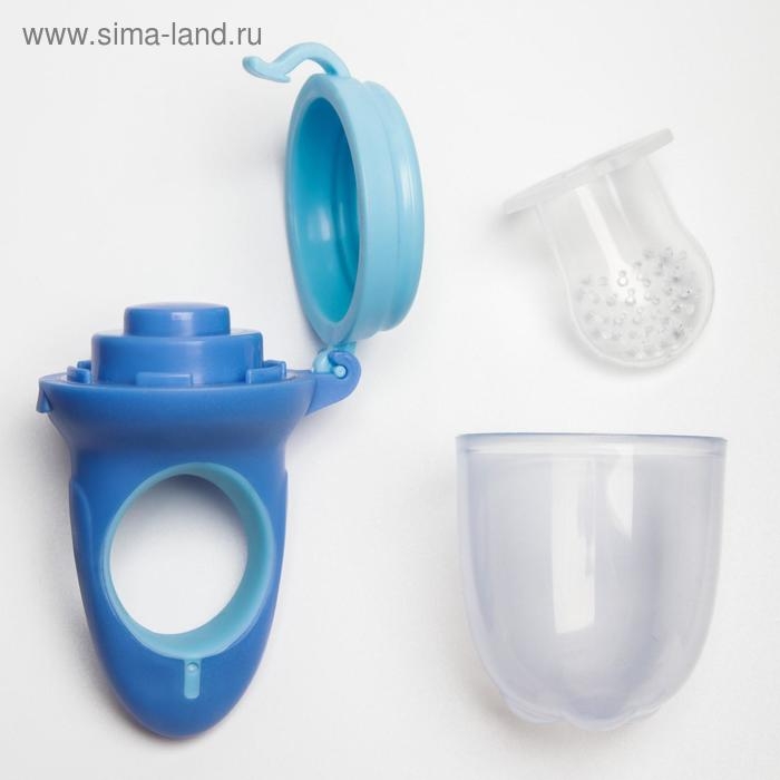 Ниблер для прикорма с силиконовой сеточкой &laquo;Бантик&raquo;, цвет МИКС