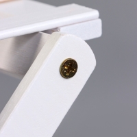 Подставка для цветов Greengo, 5 полок, 50 &times; 25 &times; 89 см, напольная, бамбук, белая