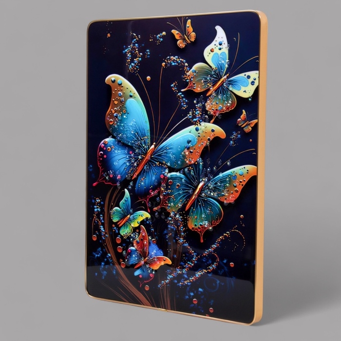 Картина акрил Картина акрил "Бабочки колор" 40х30 см