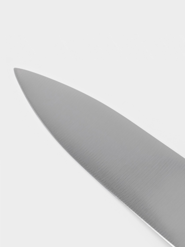 Шеф-нож, лезвие 30,5 см, черная ручка Шеф-нож, лезвие 30,5 см, черная ручка