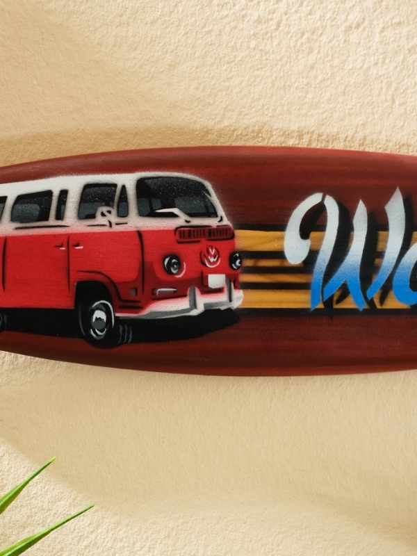 Панно Панно "Доска для сёрфа "Welcome" дерево 30х7 см