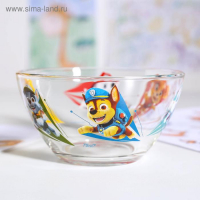 Набор посуды детский Priority &laquo;Щенячий патруль&raquo;, 3 предмета: кружка 275 мл, салатник d=12,8 см, тарелка d=19,5 см