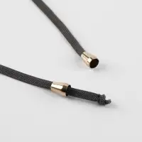 Наконечник для шнура, d=5 мм, 14&times;9 мм, 4 шт., цвет золотой