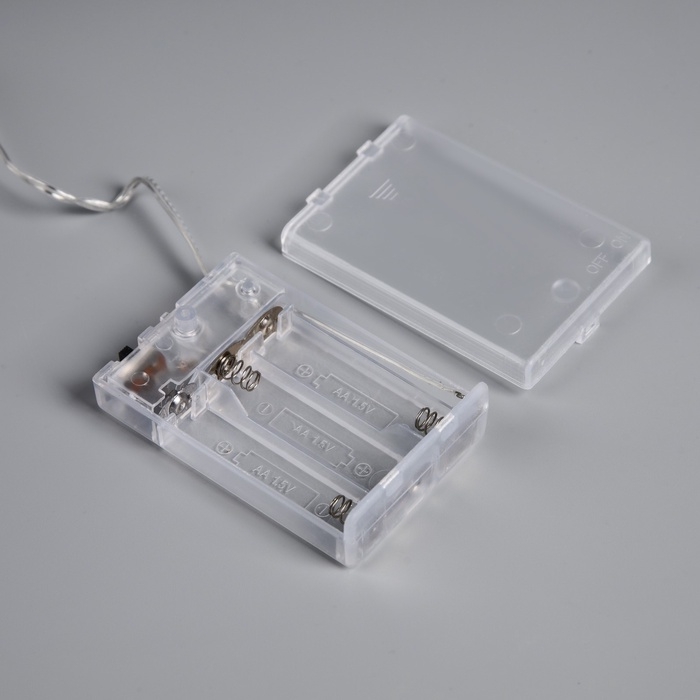 Светодиодная фигура &laquo;Цветок&raquo; 26х26х4 см см, 30 LED, батарейки ААх3 (не в комплекте), свечение теплое белое