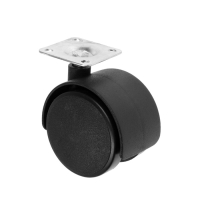 Колесо мебельное, d=50 мм, на площадке, без тормоза, 4 шт Колесо мебельное, d=50 мм, на площадке, без тормоза, 4 шт