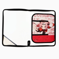 Папка для труда А4, 325 х 230 х 25 мм, молния вокруг, откидная планка, пластиковая, ПТР-1, Calligrata "Аниме сакура" Папка для труда А4, 325 х 230 х 25 мм, молния вокруг, откидная планка, пластиковая, ПТР-1, Calligrata "Аниме сакура"