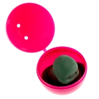 Новый год! Антистресс сквиш мялка &laquo;Змейка в шапочке&raquo;, в яйце, в шоубоксе