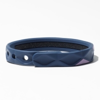 Силиконовый браслет &laquo;На кнопках&raquo;, цвет синий