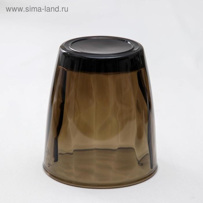 Набор посуды Elica, 30 предметов, стекло, коричневый