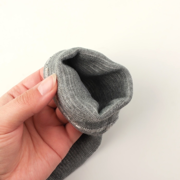 Бандаж на голеностоп, 10 &times; 5 см, цвет серый