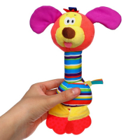 Погремушка мягкая &laquo;Малыши&raquo;, с эластичными элементами, виды МИКС, Крошка Я