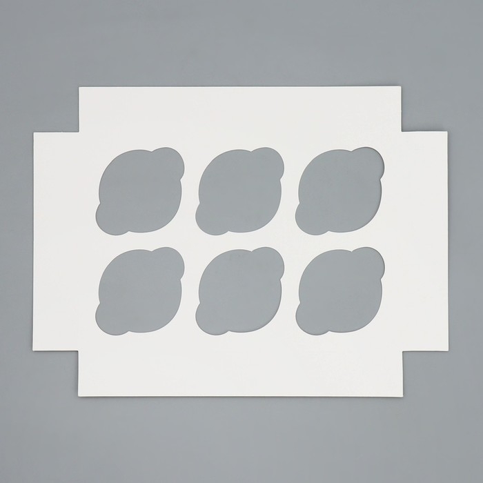 Коробка для капкейков складная с двусторонним нанесением &laquo;С Новым годом&raquo;, 25 х 17 х 10 см, Новый год