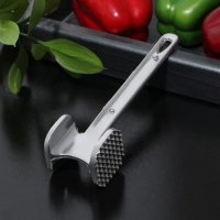 Молоток для мяса Доляна &laquo;Хозяин&raquo;, 19,5 см, цвет серый