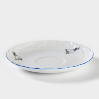 Блюдце &laquo;Рококо. Гуси&raquo;, d=15,7 см