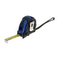 Рулетка ТУНДРА, обрезиненный корпус, 3 фиксатора, 3 м &times; 16 мм