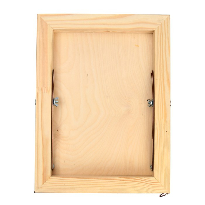 Мольберт настольный &laquo;Хлопушка&raquo;, 300 х 500 х 400 мм, односторонний, переносной, неокрашенное дерево, Calligrata