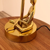 Светильник настольный" Трувор" 1х60Вт, Е27 золотистый 25х25х30 см Светильник настольный" Трувор" 1х60Вт, Е27 золотистый 25х25х30 см