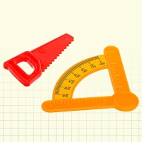 Набор детских инструментов в чемодане &laquo;Верстачок&raquo; цвет МИКС