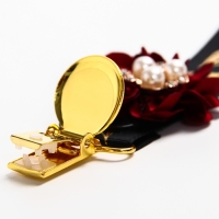 Держатель для соски - пустышки &laquo;Little queen&raquo;, на ленте